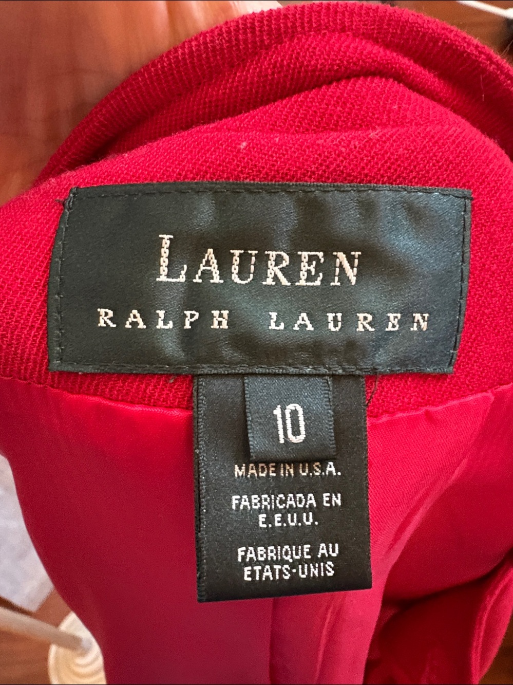 Vintage Ralph Lauren equestrian dress / jacket size 10 - Picture 5 of 6